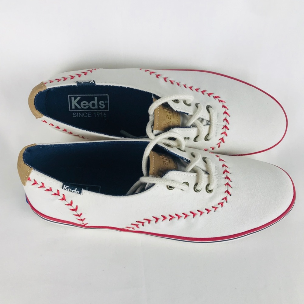 KEDS baseball style sneakers NWOT - Picture 4 of 7